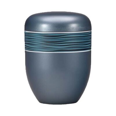Urne bio vague bleue