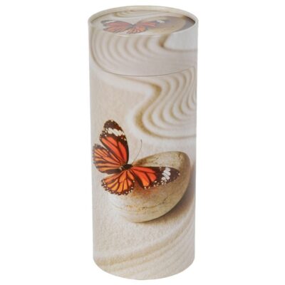 Urne carton papillon