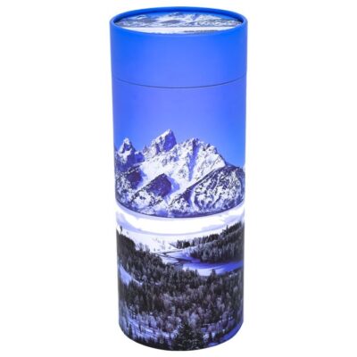 Urne carton montagne