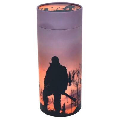 Urne carton chasseur