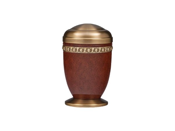 Urne ronce de noyer