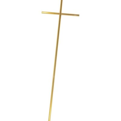 Croix Moderne Laiton