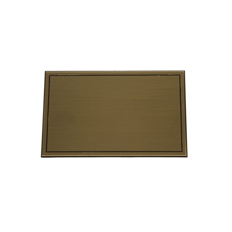 Plaque plastique à graver 160x100 mm