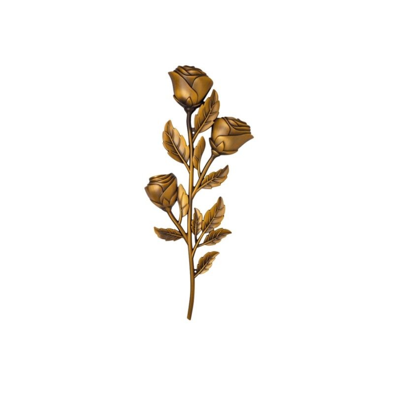 Branche de rose Zamac – Image 3