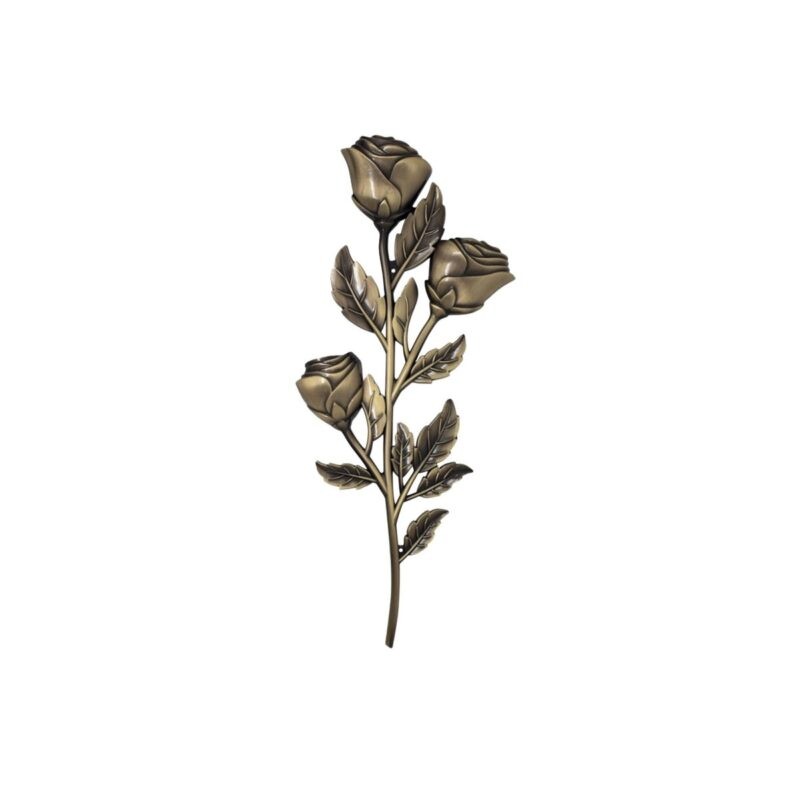 Branche de rose Zamac – Image 2
