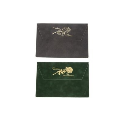 Pochette enveloppe fleurs