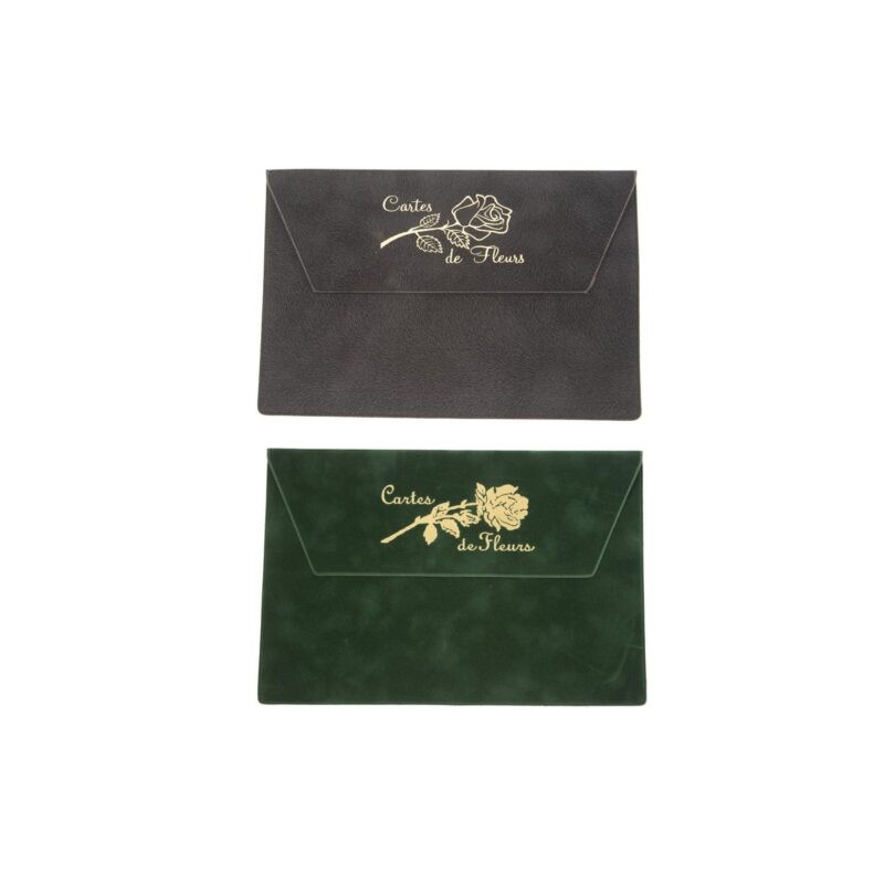 Pochette enveloppe fleurs