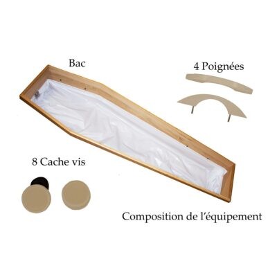 Equipement tombeau bois semur