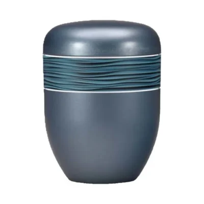 Urne bio vague bleue