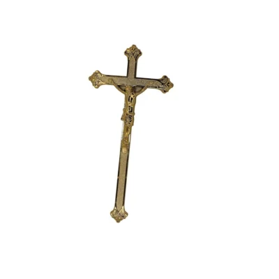 Croix Plastique Doré
